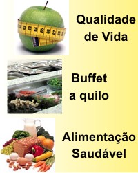 Qualidade de vida - buffet a quilo - alimentação saudável - Light - Diet - Buffet por quilo - kg - kilo