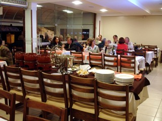 atendemos almoço e janta - restaurante de frente para o mar - vista para o mar - Balneário Camboriú - SC